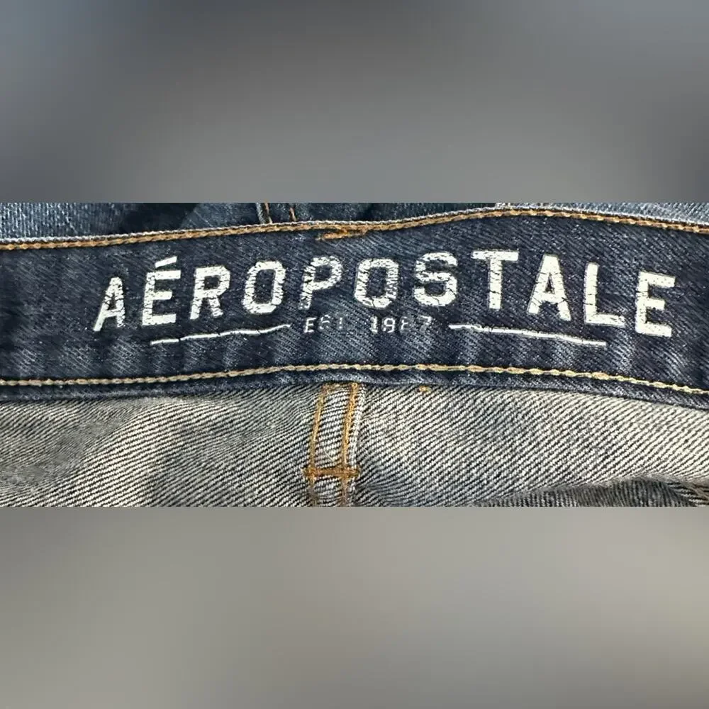Aeropostale Essex Straight Men's Blue Jeans 32X30